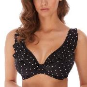 Freya Jewel Cove High Apex Bikini Top With J-Hook Svart D 85 Dam