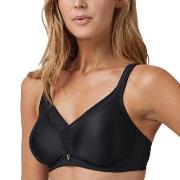 Abecita BH Angel Moulded Wireless Bra Svart E 95 Dam