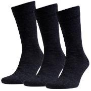 Amanda Christensen Strumpor 3P Grade Merino Wool Sock Antracit Strl 39...