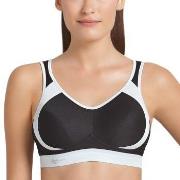 Anita BH Active Extreme Control Sports Bra Svart/Vit D 80 Dam