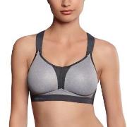 Anita BH Active Racerback Sports Bra Gråmelerad D 90 Dam