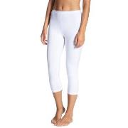 Calida Natural Comfort Capri Leggings Vit bomull Medium Dam