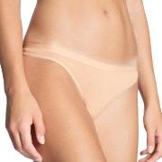 Calida Trosor Natural Comfort Thong Beige bomull X-Small Dam