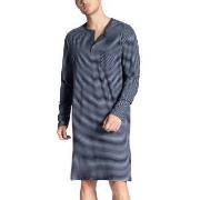 Calida Relax Streamline Nightshirt Blå bomull Small Herr