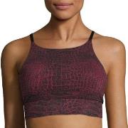 Casall BH Hot Yoga Sports Bra Röd Mönstrad Large Dam