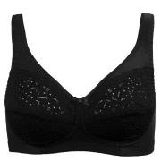 Damella BH Classic Soft Lace Bra Svart B 90 Dam