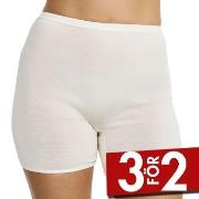 Damella Trosor Wool And Silk Shorts Vanilj ull 46 Dam