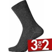 Egtved Strumpor Cotton Socks Mörkgrå Strl 36/41