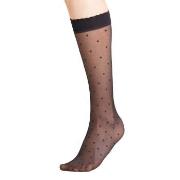 Falke Strumpor Women Seasonal Dot Knee High 15 Den Svart polyamid Strl...