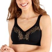 Swegmark BH Fairtrade Soft Bra Svart ekologisk bomull C 80 Dam