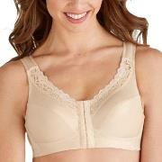 Swegmark BH Maj Front Closure Soft Bra Beige B 90 Dam