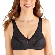 Swegmark BH Net Organic Cotton Soft Bra Svart B 80 Dam