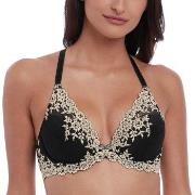 Wacoal BH Embrace Lace Plunge Underwire Bra Svart C 70 Dam