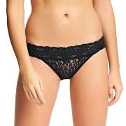 Wacoal Trosor Halo Lace Bikini Svart nylon Medium Dam