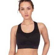 Pierre Robert BH Medium Support Sports Bra Svart polyamid Large Dam