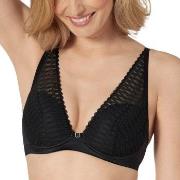 Triumph BH Aura Spotlight Plunge Bra Svart B 75 Dam