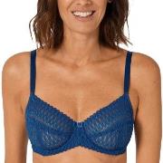 Triumph BH Aura Spotlight Underwire Bra Blå E 90 Dam