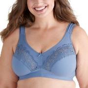 Swegmark BH Treasure Soft Bra Blå bomull D 90 Dam