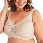 Swegmark BH Cotton Star Soft Bra Beige bomull C 75 Dam