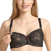 Anita BH Fleur Underwire Nursing Bra Svart polyamid C 75 Dam