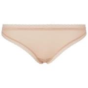 Calvin Klein Trosor Bottoms Up Refresh Thong Beige polyamid Small Dam