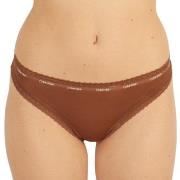 Calvin Klein Trosor Bottoms Up Refresh Thong Brun polyamid Medium Dam