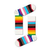 Happy socks Strumpor Pride Stripe Sock Vit Mönstrad bomull Strl 41/46