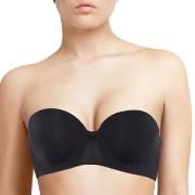 Chantelle BH Essentiall Bandeau T-shirt Bra Svart B 70 Dam