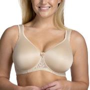 Miss Mary Smooth Lacy T-shirt Bra BH Beige F 75 Dam