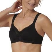 Triumph BH Modern Lace Cotton Soft Bra Svart C 80 Dam