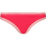 Calvin Klein Trosor Bottoms Up Refresh Thong Korall polyamid Large Dam