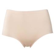 Trofe Core Solids Seamless Midi Brief Trosor Beige One Size Dam