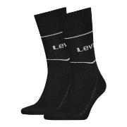 Levis Strumpor 2P Organic Cotton Sock Svart Strl 39/42