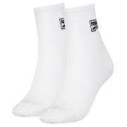 Puma Strumpor 2P Mesh Short Socks Vit Strl 35/38 Dam