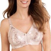 NATURANA BH Heritage Minimizer Soft Bra Floral Beige polyamid B 85 Dam