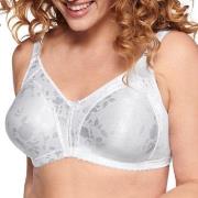 NATURANA BH Heritage Minimizer Soft Bra Floral Vit polyamid B 85 Dam