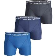 Björn Borg Kalsonger 3P Essential Shorts Marin/Blå bomull Medium Herr