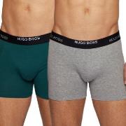 BOSS Kalsonger 2P Cotton Stretch Boxer Briefs Grön bomull Large Herr