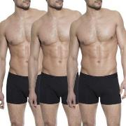 Bread and Boxers Boxer Briefs Kalsonger 3P Svart ekologisk bomull X-La...