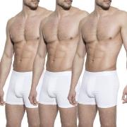 Bread and Boxers Boxer Briefs Kalsonger 3P Vit ekologisk bomull Small ...