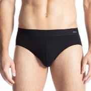 Calida Kalsonger Cotton Code Brief Svart bomull Medium Herr