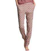 Calida Favourites Botanic Pants With Cuff Rosa/Lila Large Dam