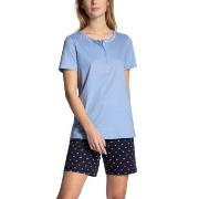 Calida Night Lovers Short Pyjama Blå bomull Medium Dam