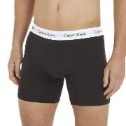 Calvin Klein Kalsonger 3P Cotton Stretch Boxer Brief Svart bomull Smal...