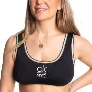 Calvin Klein Pride Bralette Bikini Svart Large Dam