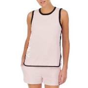 DKNY Casual Fridays Top and Shorts Set Ljusrosa Small Dam