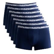 Gant Kalsonger 7P Basic Cotton Boxer Trunks Marin bomull Small Herr