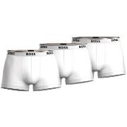 BOSS Kalsonger 3P Cotton Stretch Trunks Vit bomull Large Herr