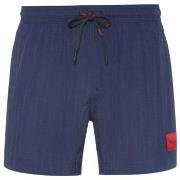 HUGO Badbyxor Dominica Recycled Swim Shorts Mörkblå polyester Medium H...