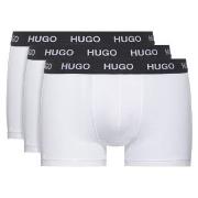 HUGO Kalsonger 3P Triplet Trunk Vit bomull Medium Herr